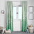 Tiare Tahiti Window Curtain Matcha Polynesia Motifs - Polynesian Pride