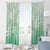 Tiare Tahiti Window Curtain Matcha Polynesia Motifs - Polynesian Pride
