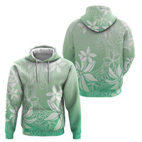 Tiare Tahiti Zip Hoodie Matcha Polynesia Motifs LT05 - Polynesian Pride