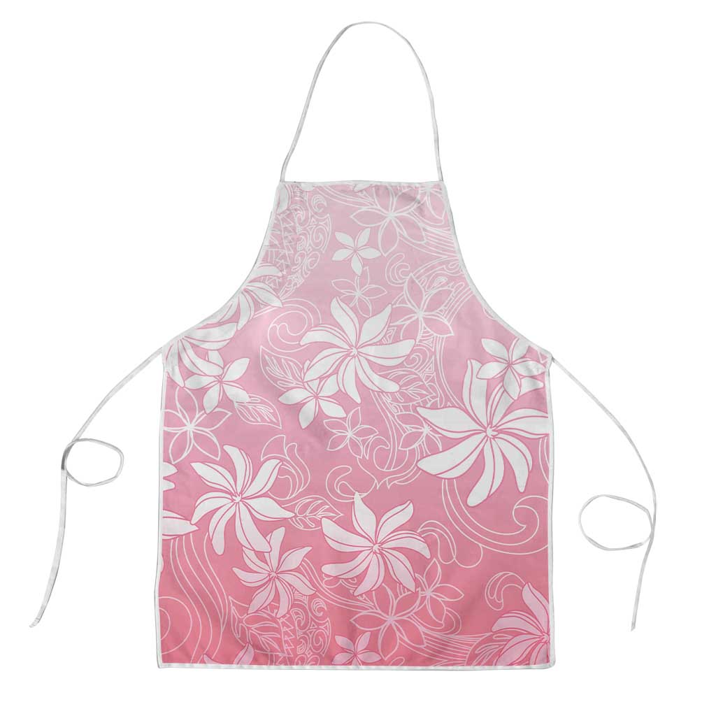 Tiare Tahiti Apron Pink Polynesia Motifs - Polynesian Pride