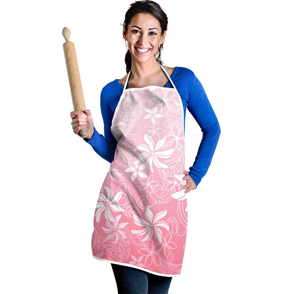 Tiare Tahiti Apron Pink Polynesia Motifs - Polynesian Pride