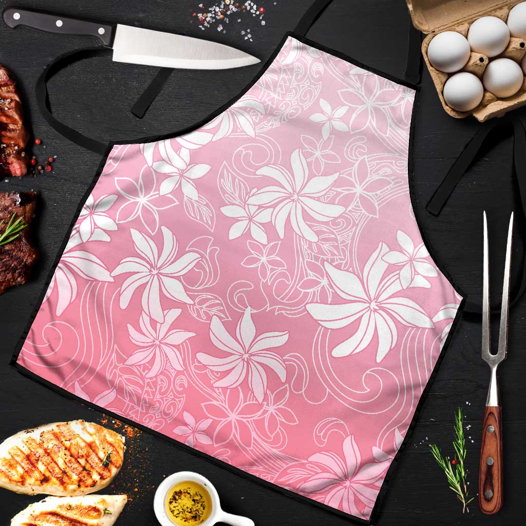 Tiare Tahiti Apron Pink Polynesia Motifs - Polynesian Pride