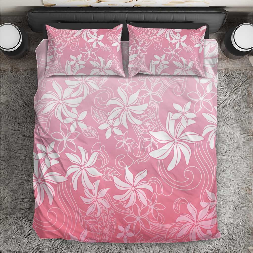 Tiare Tahiti Bedding Set Pink Polynesia Motifs LT05 Pink - Polynesian Pride