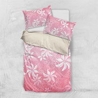 Tiare Tahiti Bedding Set Pink Polynesia Motifs LT05 US Twin 172cm x 218cm Pink - Polynesian Pride