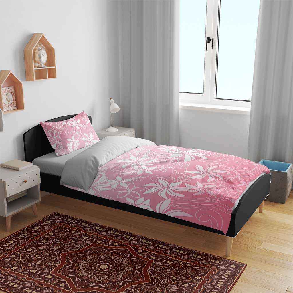 Tiare Tahiti Bedding Set Pink Polynesia Motifs LT05 - Polynesian Pride