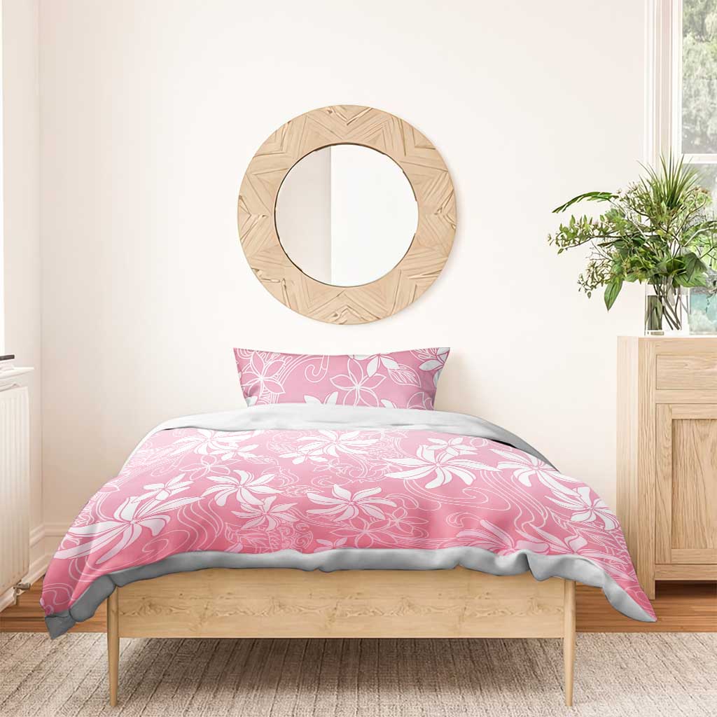Tiare Tahiti Bedding Set Pink Polynesia Motifs LT05 - Polynesian Pride
