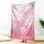 Tiare Tahiti Blanket Pink Polynesia Motifs - Polynesian Pride