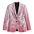 Tiare Tahiti Blazer Pink Polynesia Motifs - Polynesian Pride