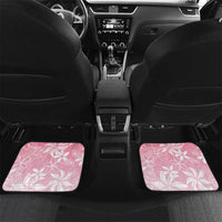 Tiare Tahiti Car Mats Pink Polynesia Motifs LT05 Set 2pcs - Back Pink - Polynesian Pride