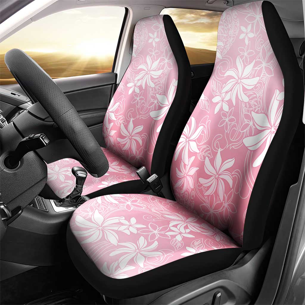 Tiare Tahiti Car Seat Cover Pink Polynesia Motifs LT05 - Polynesian Pride