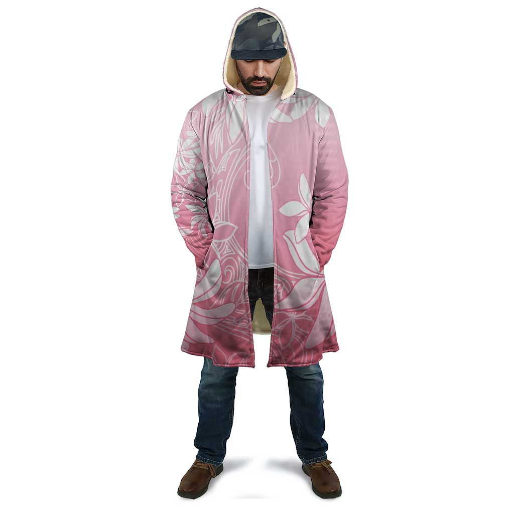 Tiare Tahiti Cloak Pink Polynesia Motifs - Polynesian Pride