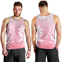 Tiare Tahiti Men Tank Top Pink Polynesia Motifs - Polynesian Pride