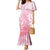 Tiare Tahiti Mermaid Dress Pink Polynesia Motifs - Polynesian Pride