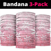 Tiare Tahiti Neck Gaiter Pink Polynesia Motifs LT05 package One Size: 25*50cm Pink - Polynesian Pride