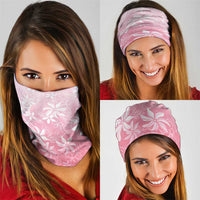 Tiare Tahiti Neck Gaiter Pink Polynesia Motifs LT05 - Polynesian Pride