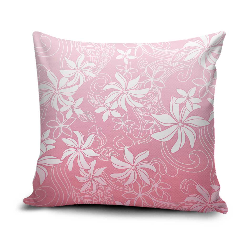 Tiare Tahiti Pillow Cover Pink Polynesia Motifs LT05 Pink - Polynesian Pride
