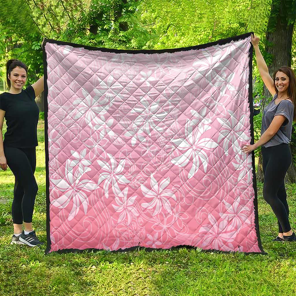Tiare Tahiti Quilt Pink Polynesia Motifs LT05 - Polynesian Pride