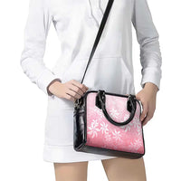 Tiare Tahiti Shoulder Handbag Pink Polynesia Motifs LT05 - Polynesian Pride