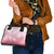 Tiare Tahiti Shoulder Handbag Pink Polynesia Motifs - Polynesian Pride