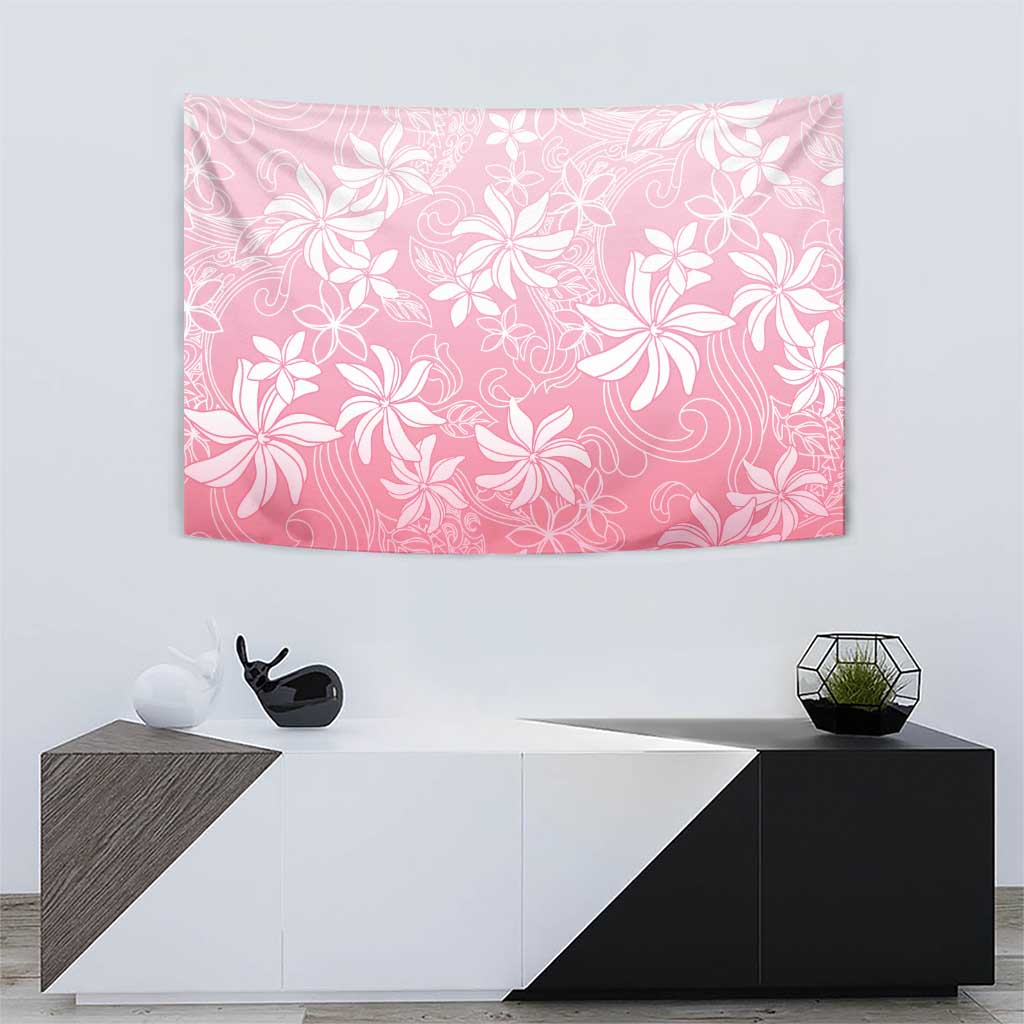 Tiare Tahiti Tapestry Pink Polynesia Motifs LT05 - Polynesian Pride