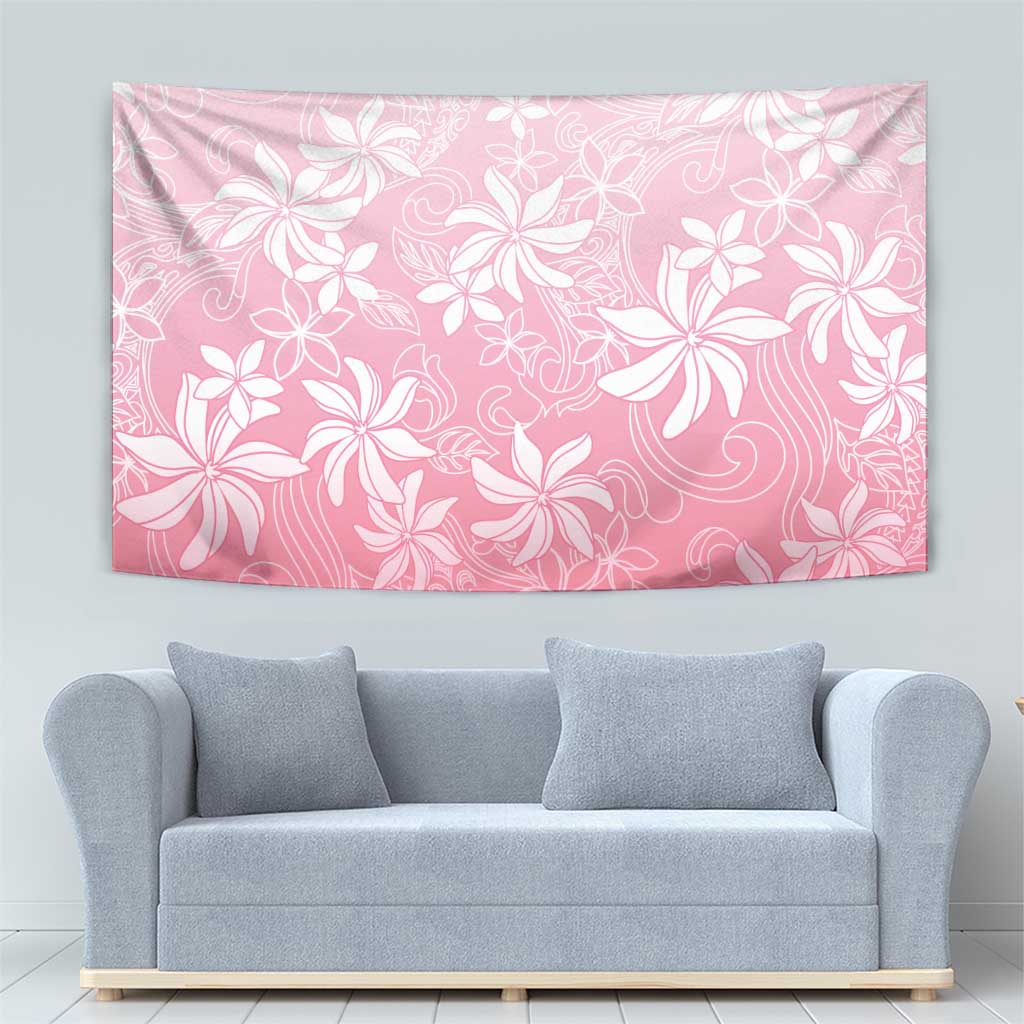 Tiare Tahiti Tapestry Pink Polynesia Motifs LT05 - Polynesian Pride
