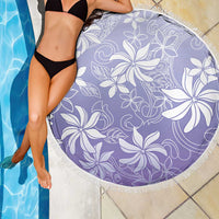 Tiare Tahiti Beach Blanket Purple Polynesia Motifs LT05 - Polynesian Pride
