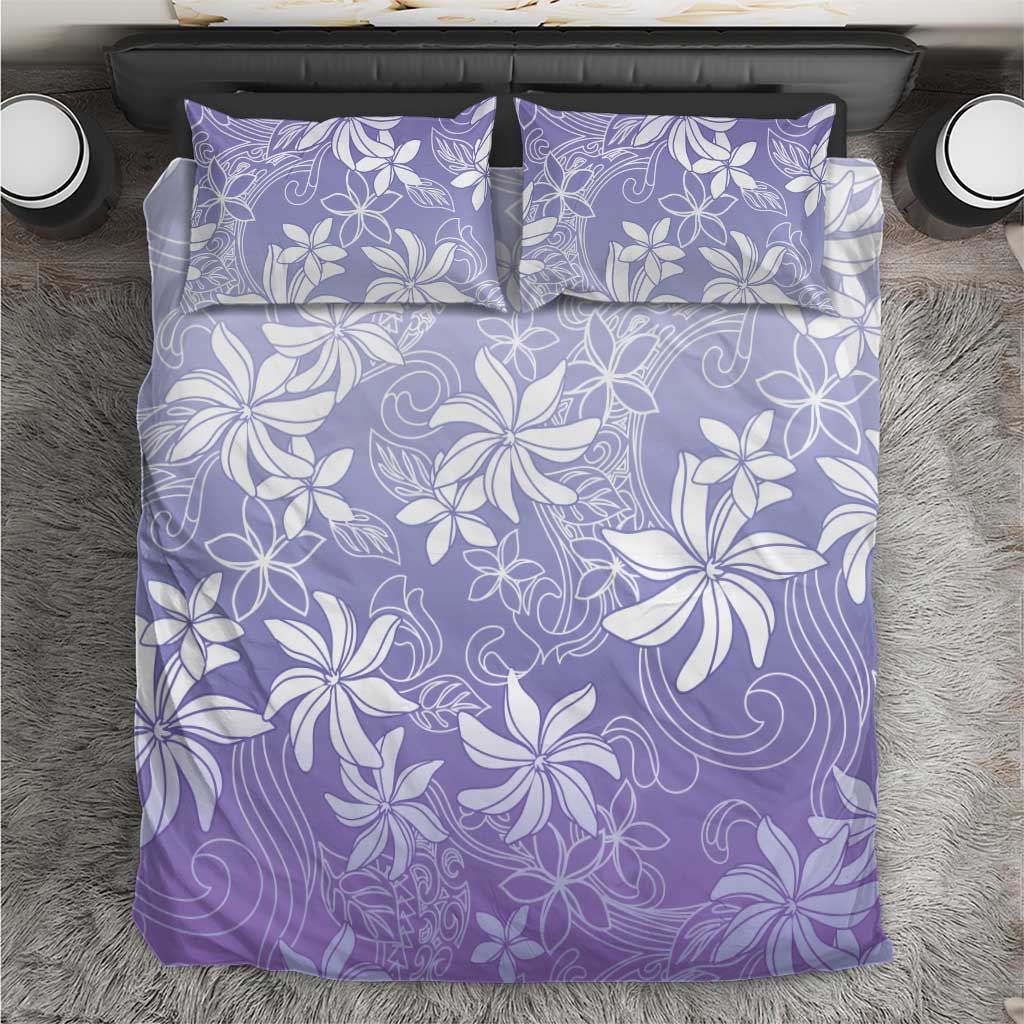 Tiare Tahiti Bedding Set Purple Polynesia Motifs - Polynesian Pride
