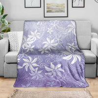 Tiare Tahiti Blanket Purple Polynesia Motifs LT05 - Polynesian Pride
