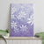 Tiare Tahiti Canvas Wall Art Purple Polynesia Motifs - Polynesian Pride