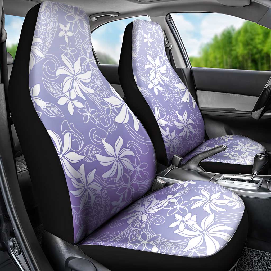 Tiare Tahiti Car Seat Cover Purple Polynesia Motifs LT05 - Polynesian Pride