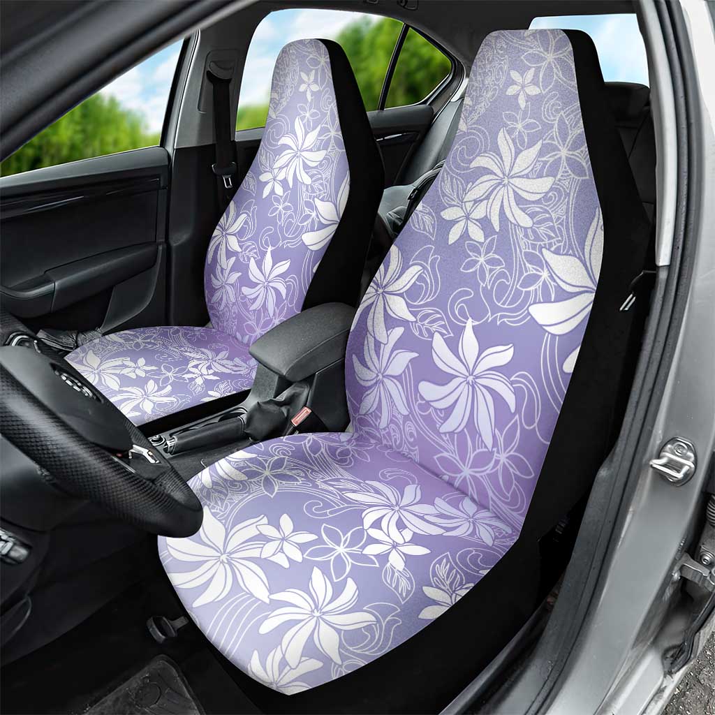 Tiare Tahiti Car Seat Cover Purple Polynesia Motifs LT05 - Polynesian Pride