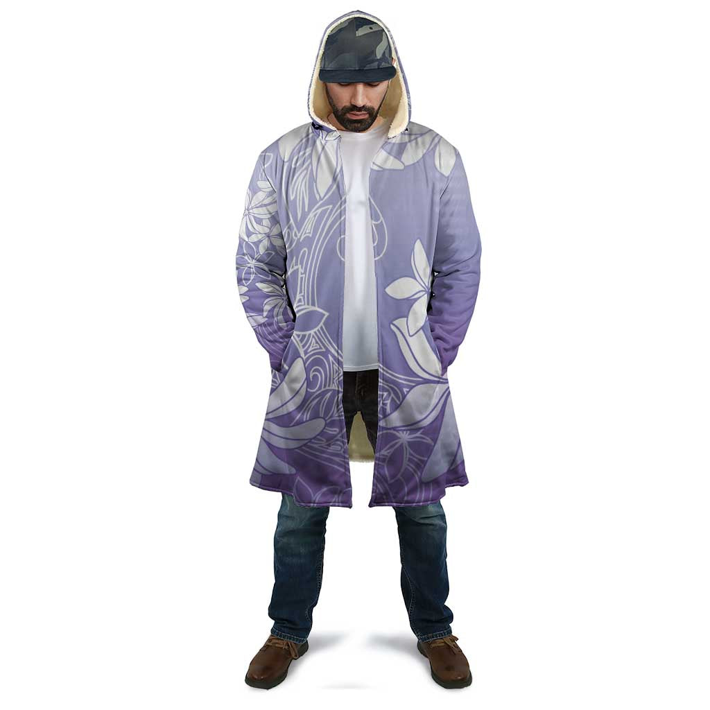 Tiare Tahiti Cloak Purple Polynesia Motifs LT05 - Polynesian Pride