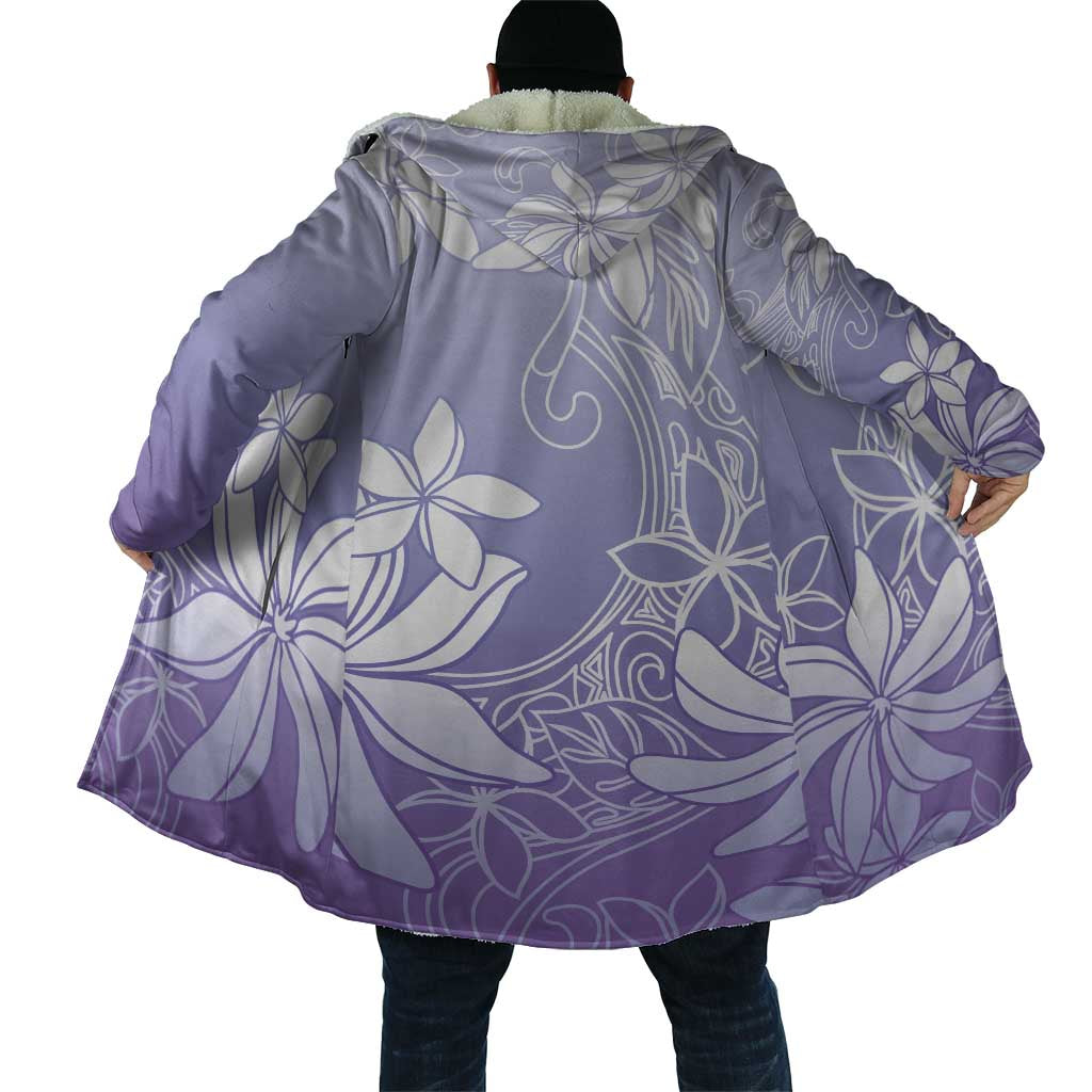 Tiare Tahiti Cloak Purple Polynesia Motifs LT05 - Polynesian Pride