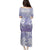 Tiare Tahiti Family Matching Puletasi and Hawaiian Shirt Purple Polynesia Motifs - Polynesian Pride