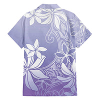 Tiare Tahiti Family Matching Short Sleeve Bodycon Dress and Hawaiian Shirt Purple Polynesia Motifs LT05 - Polynesian Pride