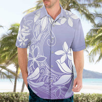 Tiare Tahiti Hawaiian Shirt Purple Polynesia Motifs - Polynesian Pride