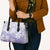 Tiare Tahiti Leather Bag Purple Polynesia Motifs - Polynesian Pride