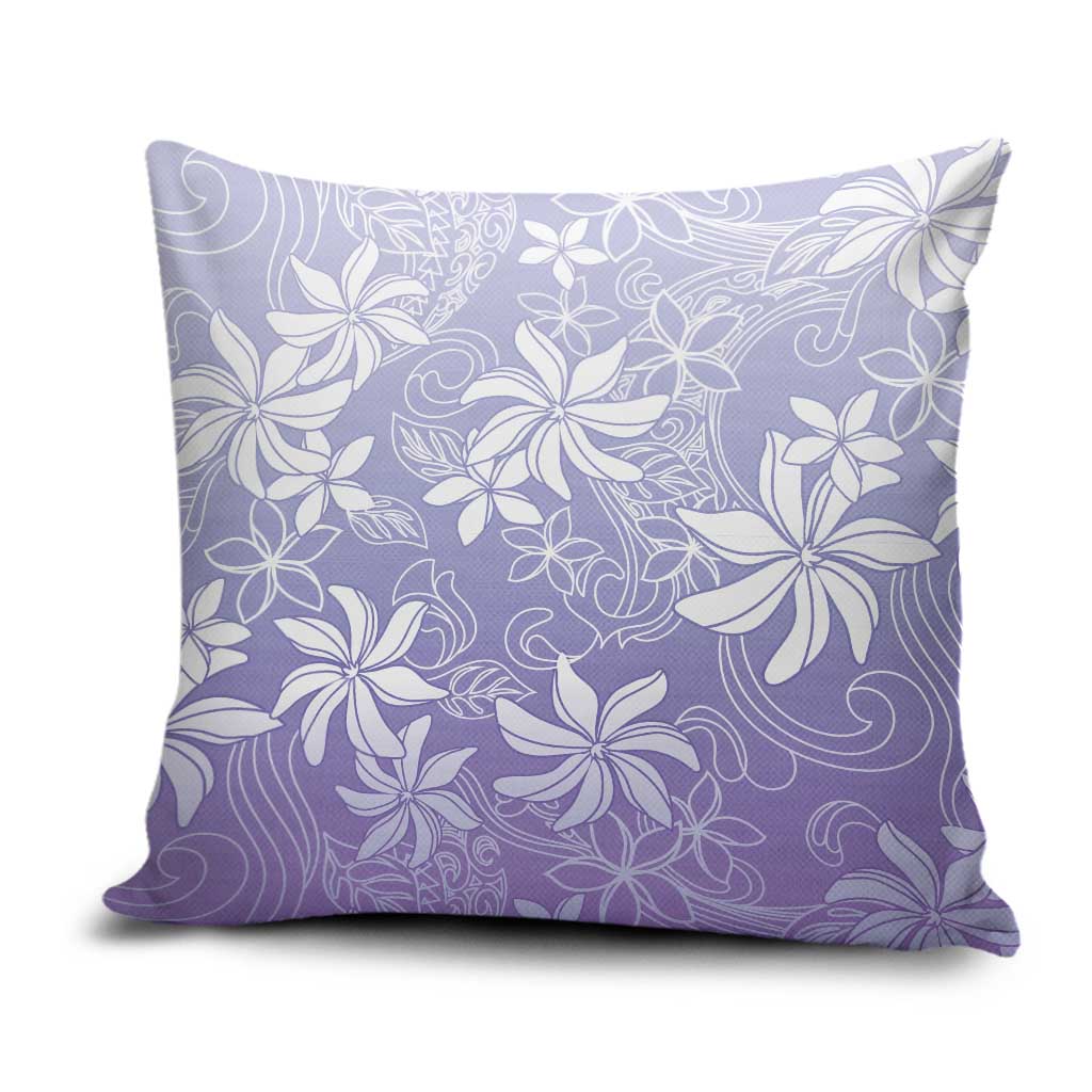 Tiare Tahiti Pillow Cover Purple Polynesia Motifs LT05 Purple - Polynesian Pride