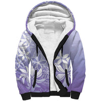 Tiare Tahiti Sherpa Hoodie Purple Polynesia Motifs LT05 Unisex Purple - Polynesian Pride
