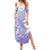 Tiare Tahiti Summer Maxi Dress Purple Polynesia Motifs - Polynesian Pride