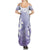 Tiare Tahiti Summer Maxi Dress Purple Polynesia Motifs - Polynesian Pride