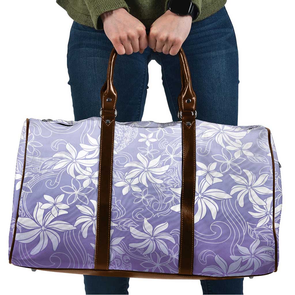 Tiare Tahiti Travel Bag Purple Polynesia Motifs - Polynesian Pride
