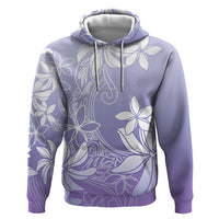 Tiare Tahiti Zip Hoodie Purple Polynesia Motifs LT05 Pullover Hoodie Purple - Polynesian Pride