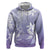 Tiare Tahiti Zip Hoodie Purple Polynesia Motifs - Polynesian Pride