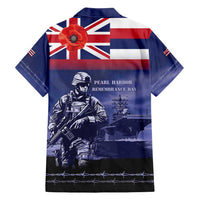 Hawaii Pearl Harbor Remembrance Day Family Matching Puletasi and Hawaiian Shirt Flag Style LT05 - Polynesian Pride