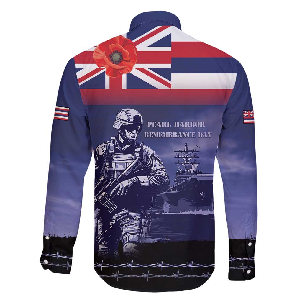 Hawaii Pearl Harbor Remembrance Day Family Matching Puletasi and Hawaiian Shirt Flag Style LT05 - Polynesian Pride