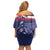 Hawaii Pearl Harbor Remembrance Day Off Shoulder Short Dress Flag Style