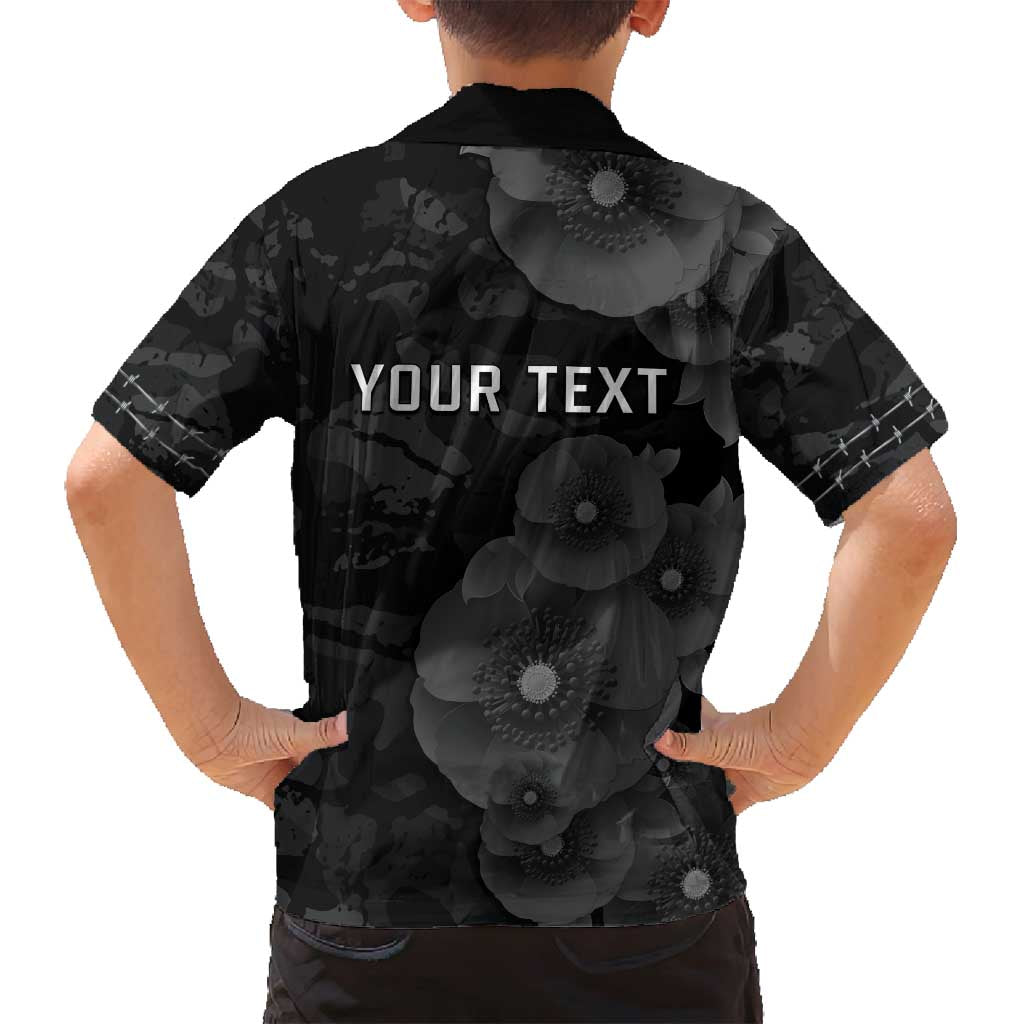 Personalized Pearl Harbor Remembrance Day Family Matching Off Shoulder Maxi Dress and Hawaiian Shirt We Will Always Remember