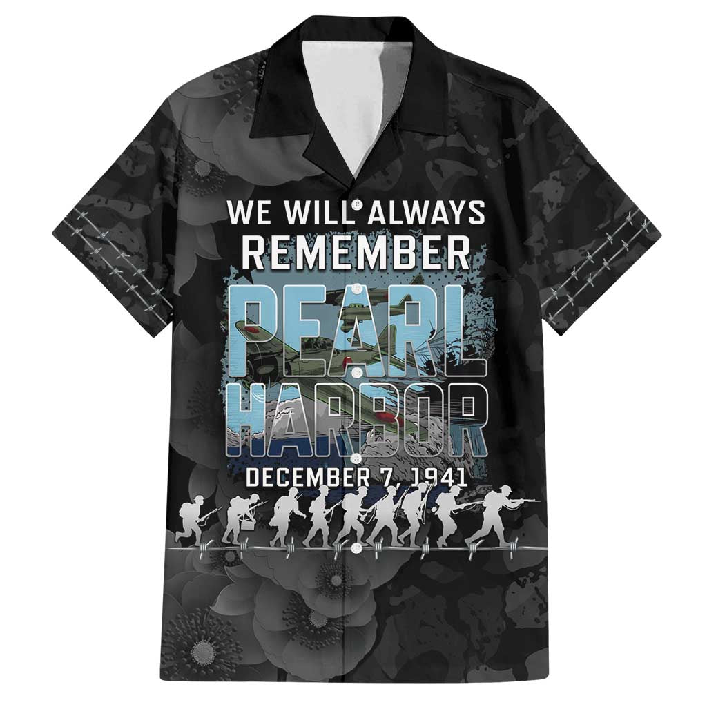Personalized Pearl Harbor Remembrance Day Family Matching Tank Maxi Dress and Hawaiian Shirt We Will Always Remember