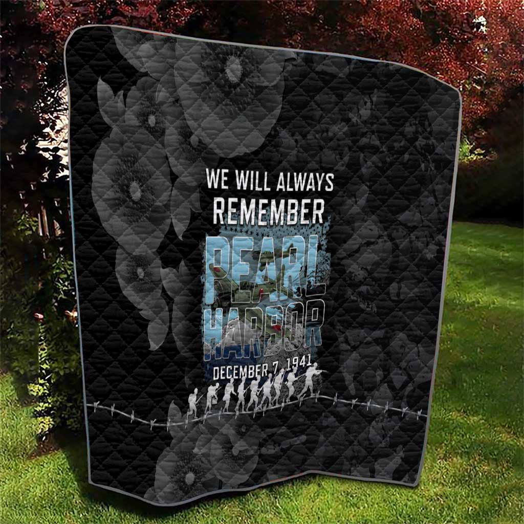 Pearl Harbor Remembrance Day Quilt We Will Always Remember LT05 - Polynesian Pride